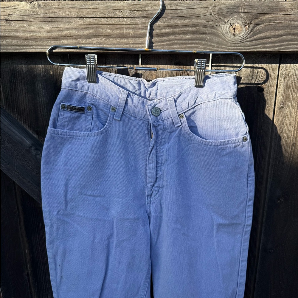 Vintage 90s Classic 5 Pocket Overdye Stonewash Mom Jeans